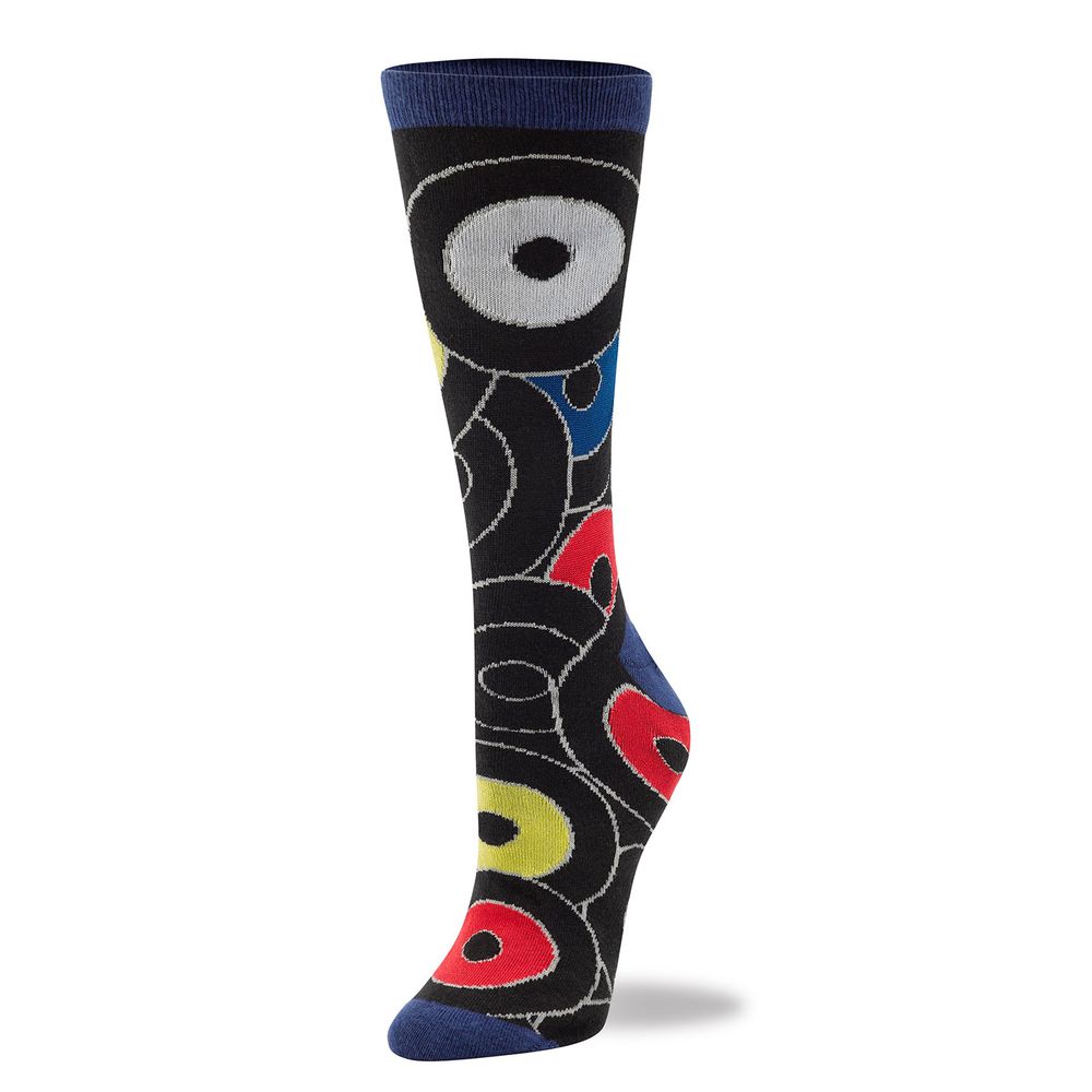 HUE X Marrisa Wilson Circle Crew Sock